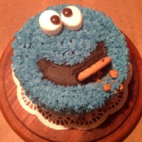 Cookie Monster Cake!
